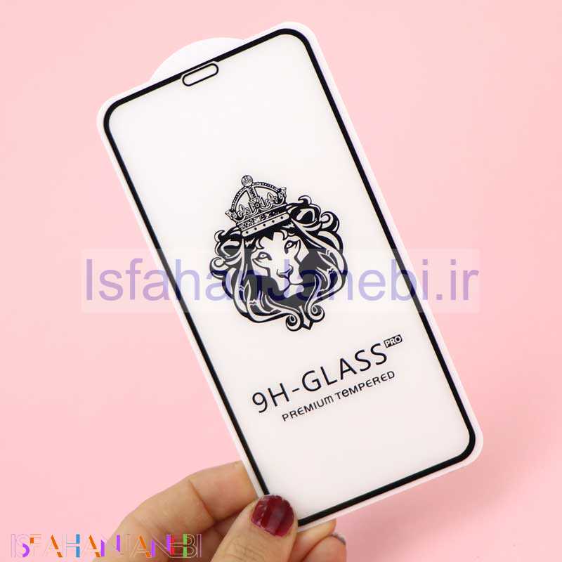 اصفهان جانبی-گلس 3D پکدار LIONSERIES آیفون iPhone X/XS