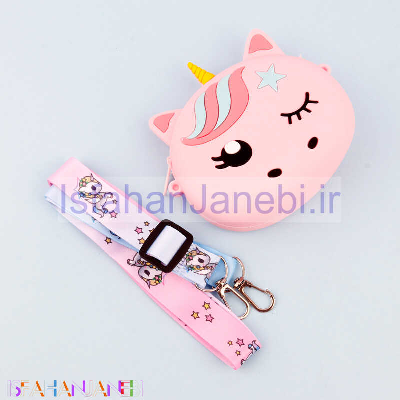 اصفهان جانبی-کیف هندزفری سیلیکونی تک شاخ