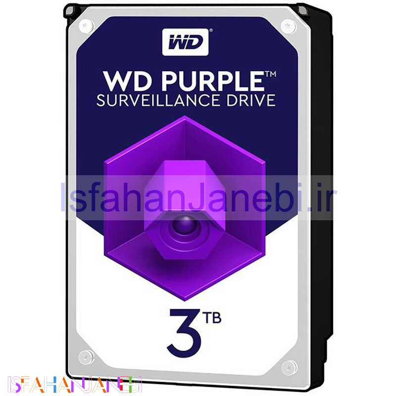 اصفهان جانبی-هارد اینترنال وسترن دیجیتال Western Digital Purple 3TB