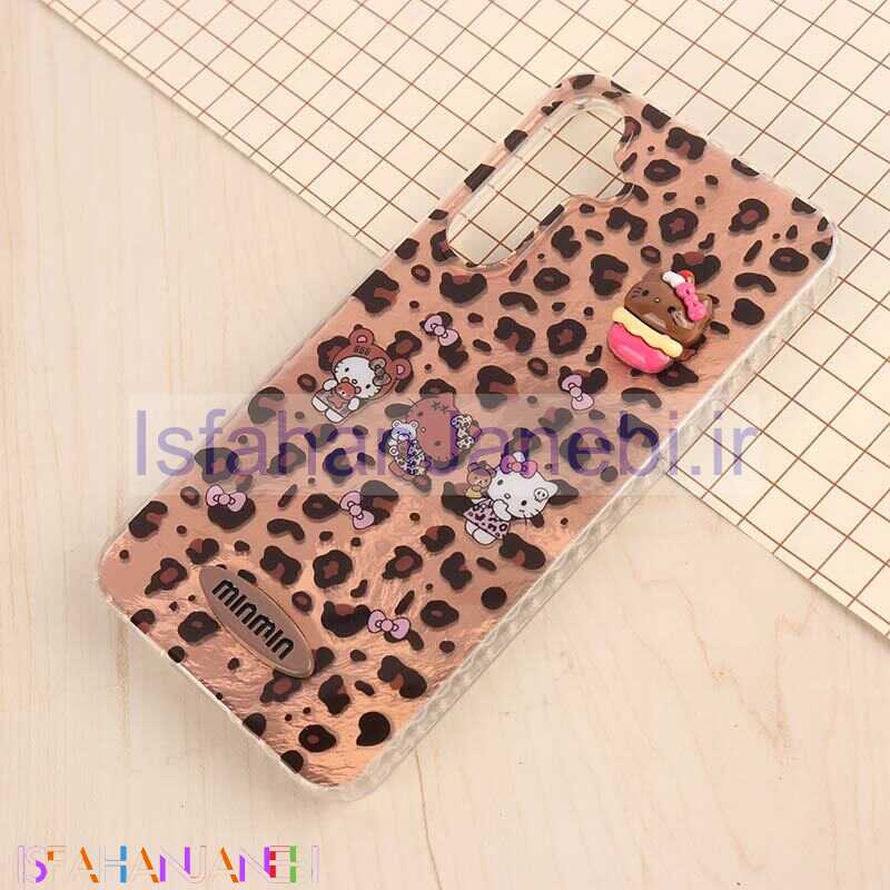 اصفهان جانبی-قاب IMD سامسونگ Galaxy A55 طرح Kitty برجسته براق