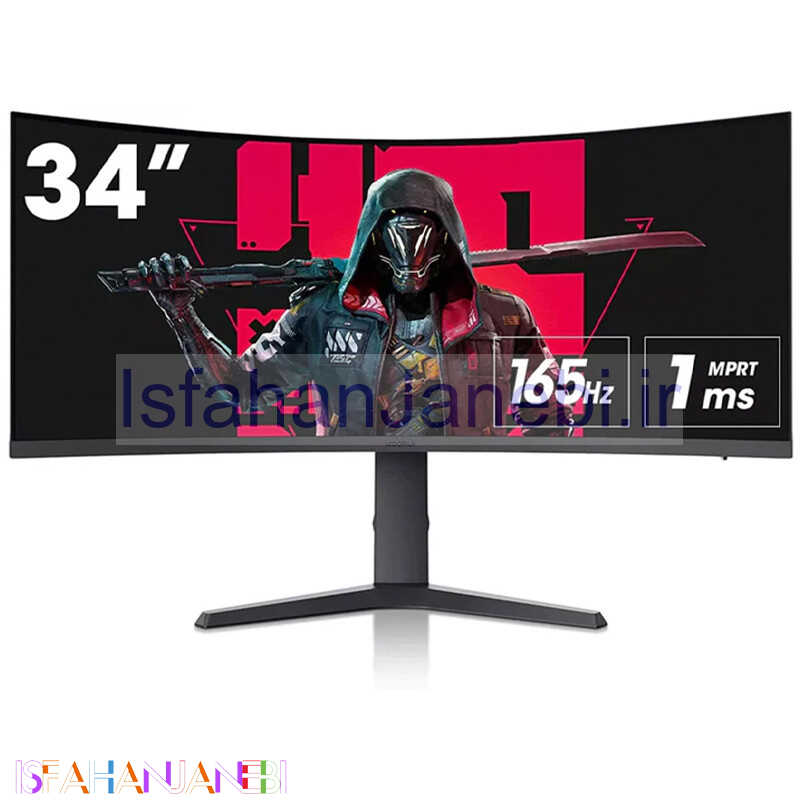 اصفهان جانبی-مانیتور گیمینگ خمیده کووری 34E6UC سایز 34 اینچ