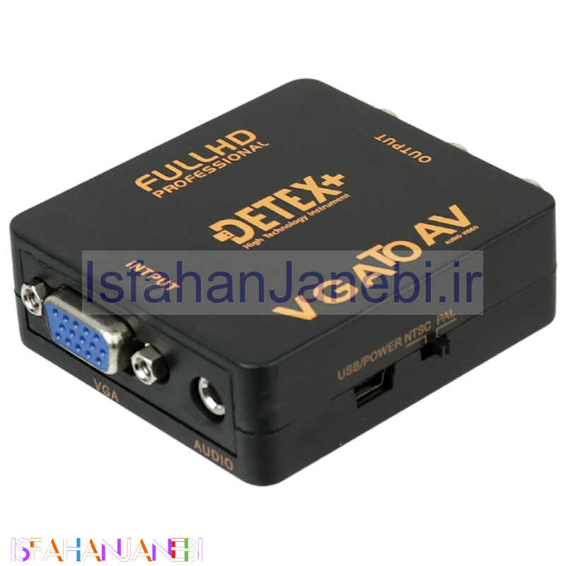اصفهان جانبی-تبدیل Detex+ VGA to AV
