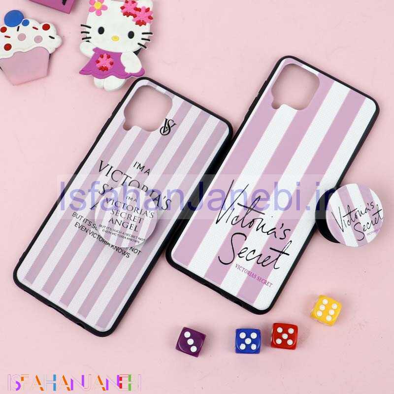 اصفهان جانبی-قاب فانتزی برجسته + پاپ سوکت طرح ویکتوریا سامسونگ A12 سری D