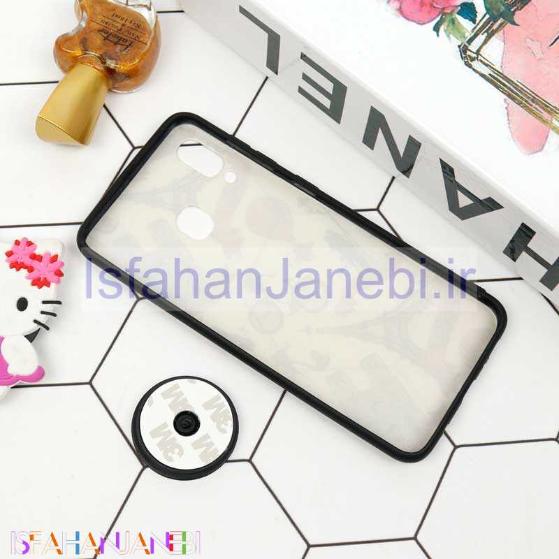 اصفهان جانبی-قاب فانتزی برجسته + پاپ سوکت طرح ایفل سامسونگ A20/A30 سری D
