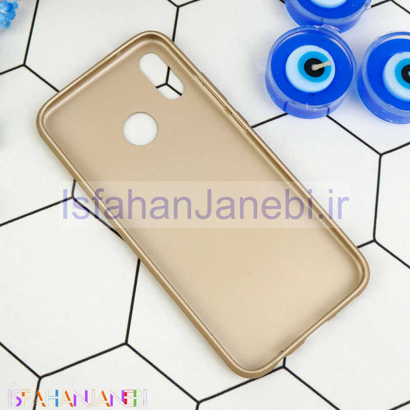 اصفهان جانبی-قاب ژله ای سیلیکونی Huawei Nova 3E طلایی