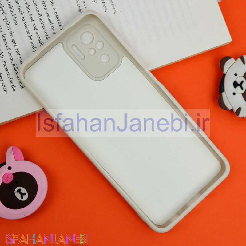 اصفهان جانبی-قاب سیلیکونی خرس TED محافظ لنزدار Xiaomi Redmi Note 10 / Note 10s