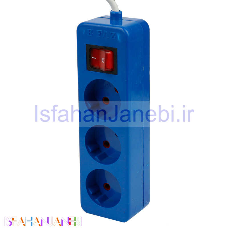 اصفهان جانبی-چند راهی 3 خانه برق رنگی الکترو فاز Electro Faz با کابل 3 متری