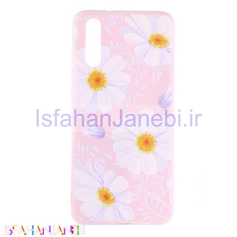 اصفهان جانبی-قاب ژله ای صورتی طرح دار کد4 Huawei P20
