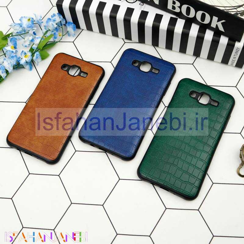 اصفهان جانبی-قاب چرمی کروکودیل Samsung Galaxy J7
