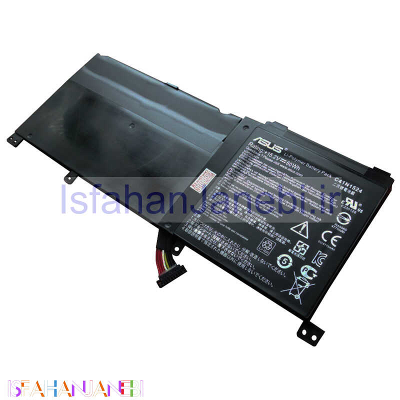 اصفهان جانبی-باتری اورجینال لپ تاپ ایسوس Asus N501VW 4Cell