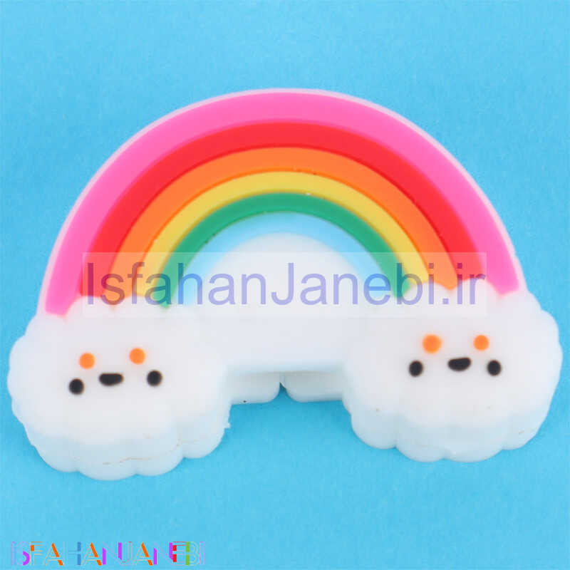 اصفهان جانبی-محافظ کابل شارژر طرح رنگین کمان