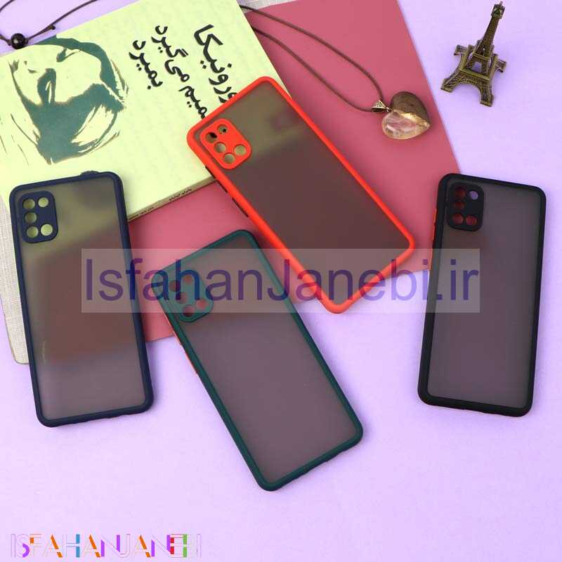 اصفهان جانبی-قاب PC مات محافظ لنز دار Samsung A31