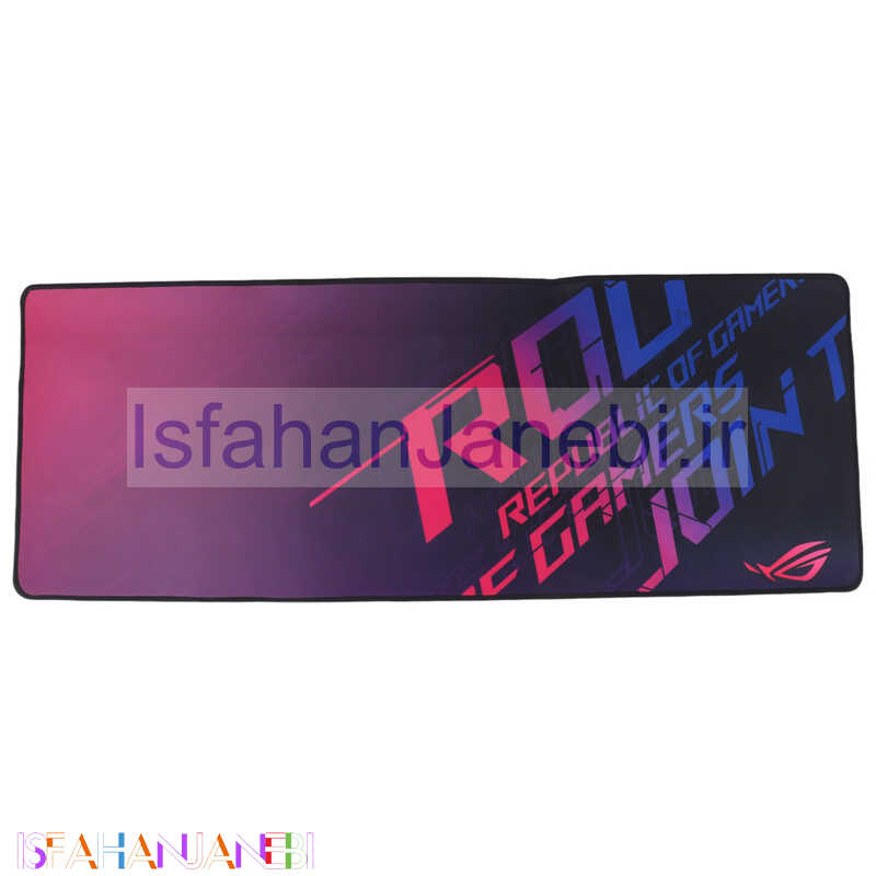 اصفهان جانبی-پد موس گیمینگ طرحدار ROG 80*30cm کد 2