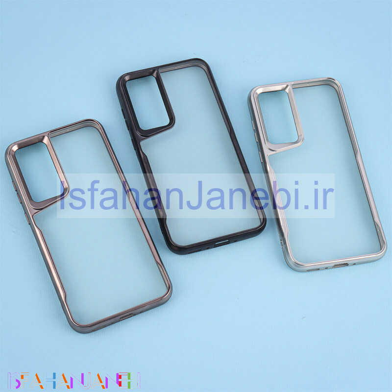 اصفهان جانبی-قاب ژله ای شفاف سامسونگ Galaxy A35 طرح تیتانیوم