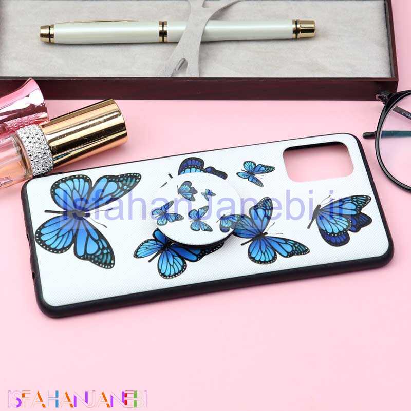 اصفهان جانبی-قاب فانتزی برجسته + پاپ سوکت کد10 سامسونگ A31