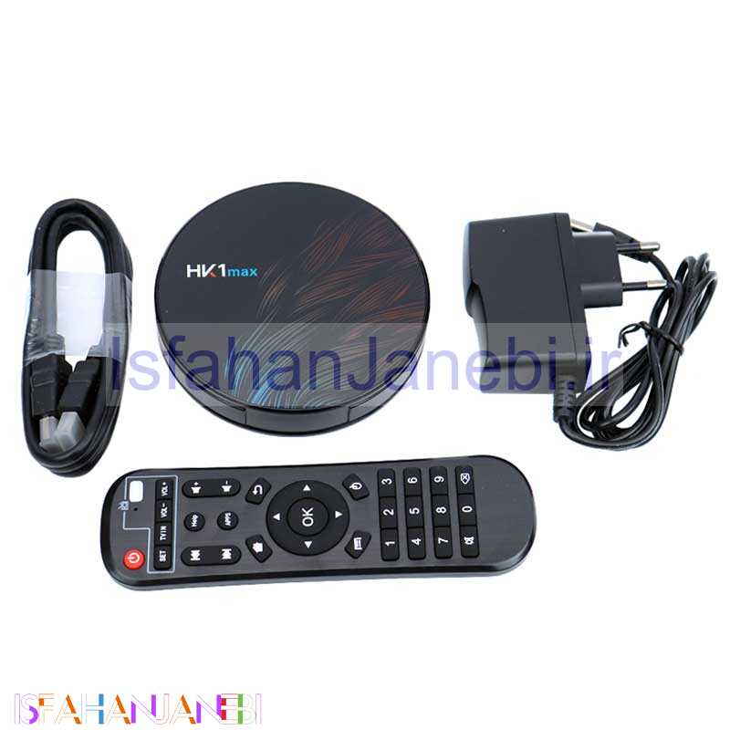 اصفهان جانبی-اندروید باکس HK1 Max 32GB + ریموت کنترل