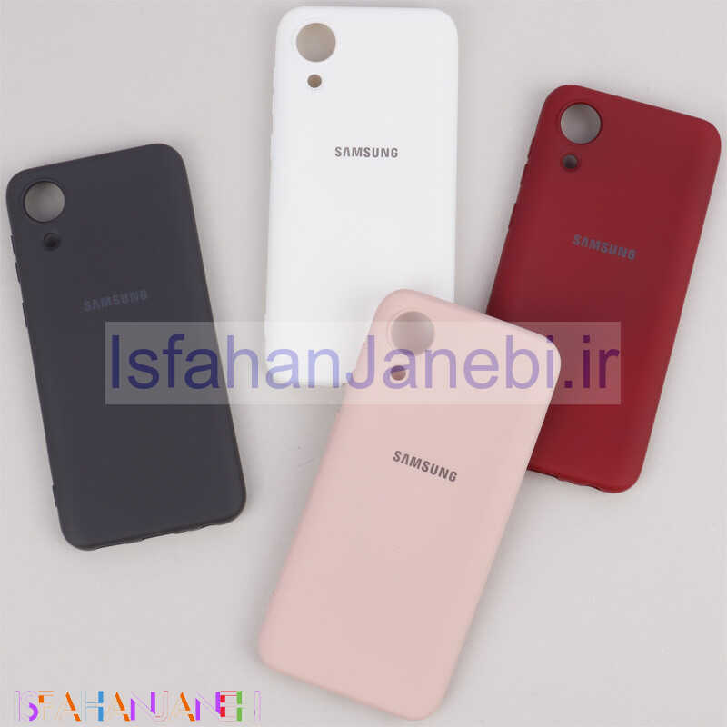 اصفهان جانبی-قاب سیلیکونی Highcopy زیربسته سامسونگ Galaxy A03 Core محافظ لنزدار
