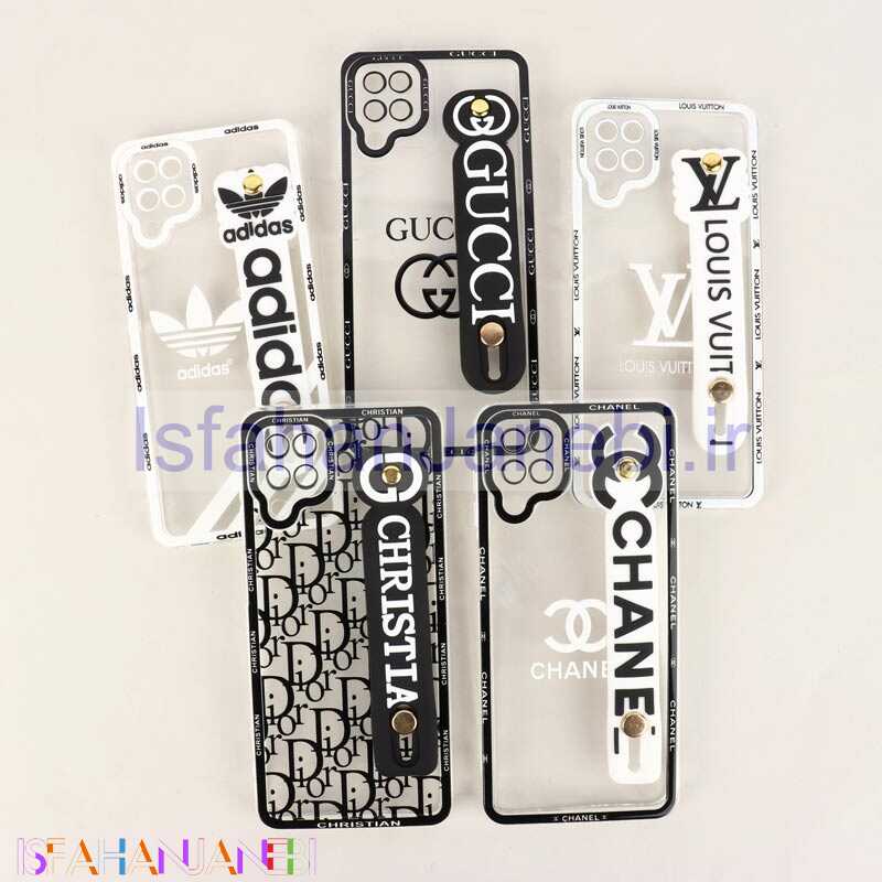 اصفهان جانبی-قاب شفاف فانتزی دستبندی محافظ لنزدار Samsung Galaxy A12