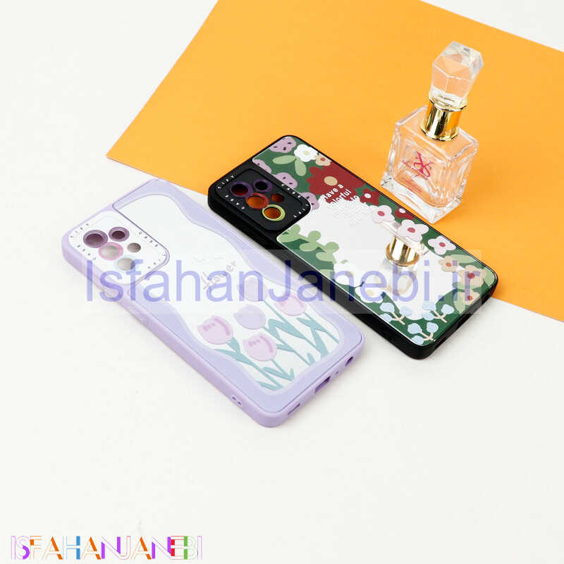 اصفهان جانبی-قاب آینه ای طرحدار محافظ لنزدار Samsung Galaxy A52 / A52s