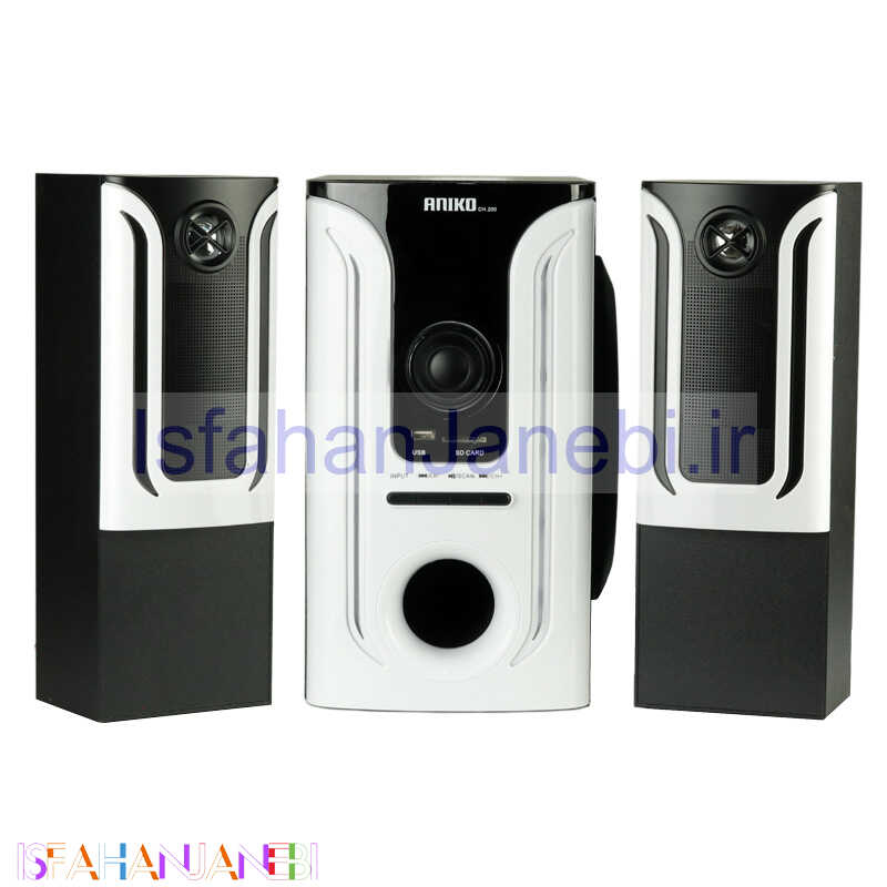 اصفهان جانبی-اسپیکر بلوتوثی رم و فلش خور P-net Aniko CH.200 + ریموت کنترل