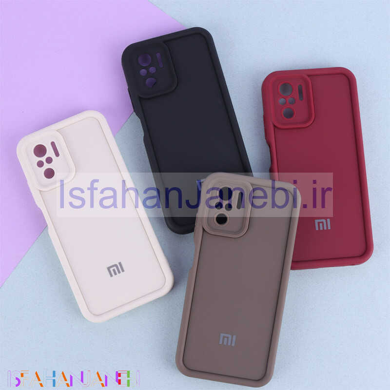 اصفهان جانبی-قاب سولید شیائومی Redmi Note 10 4G / 10s محافظ لنزدار