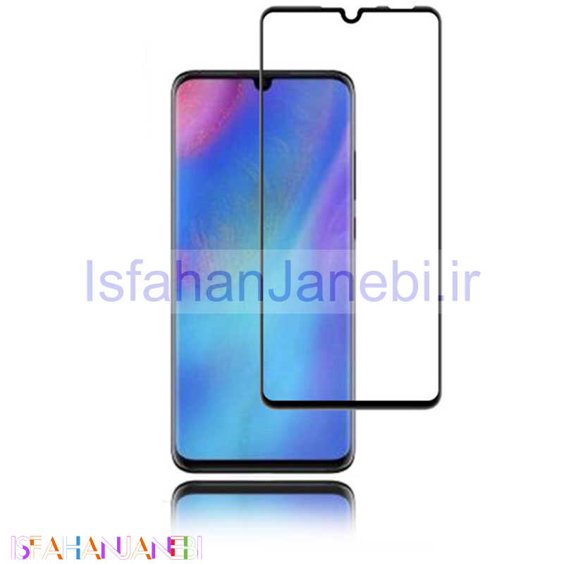 اصفهان جانبی-گلس تمام چسب Huawei Nova 4e مشکی