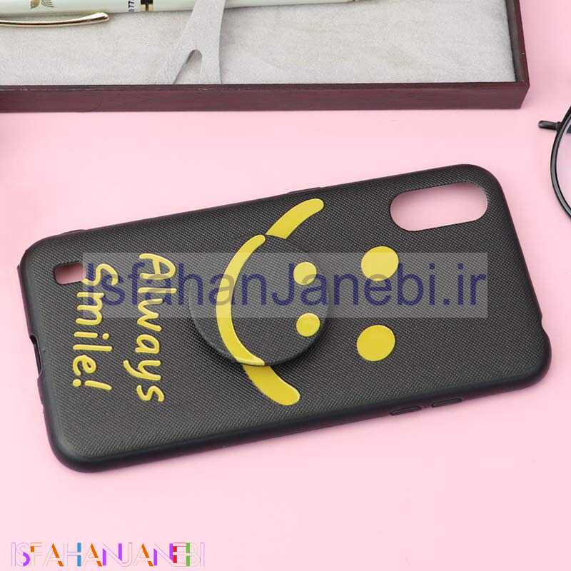 اصفهان جانبی-قاب فانتزی برجسته + پاپ سوکت کد14 سامسونگ A01