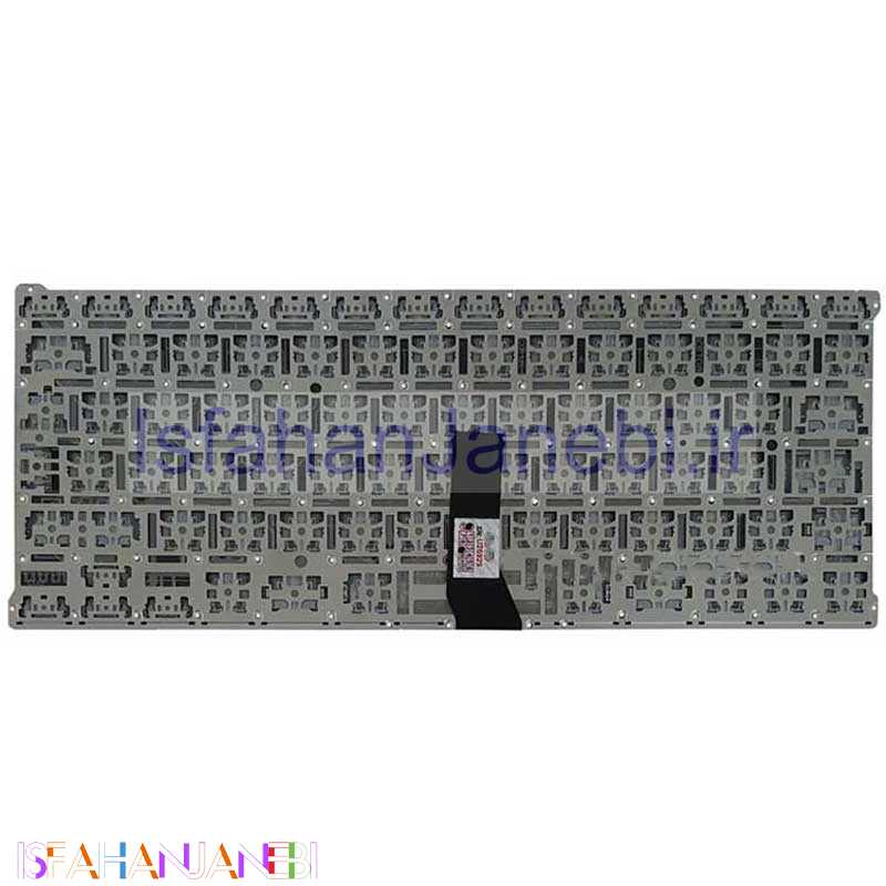 اصفهان جانبی-کیبورد لپ تاپ Apple 1466-1369 اینتر بزرگ به همراه کلید پاور - مشکی