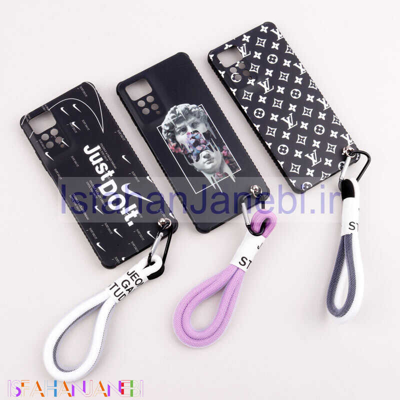 اصفهان جانبی-قاب طرحدار محافظ لنزدار + بند آویز لنیارد Xiaomi Redmi Note 11 Pro