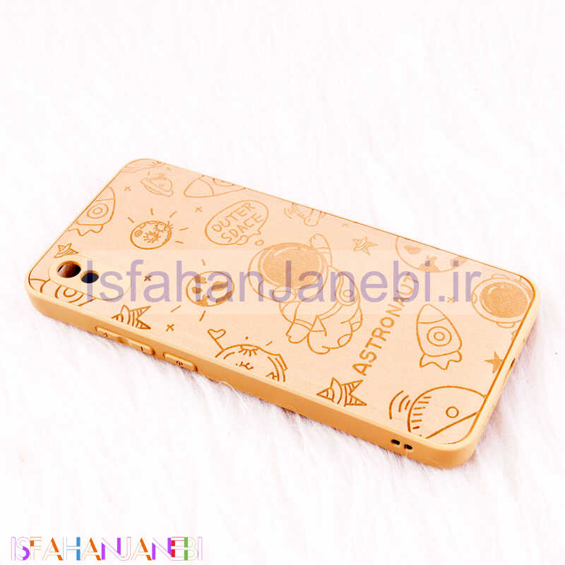 اصفهان جانبی-قاب ضد ضربه چرمی Astronaut محافظ لنزدار Xiaomi Redmi 9A