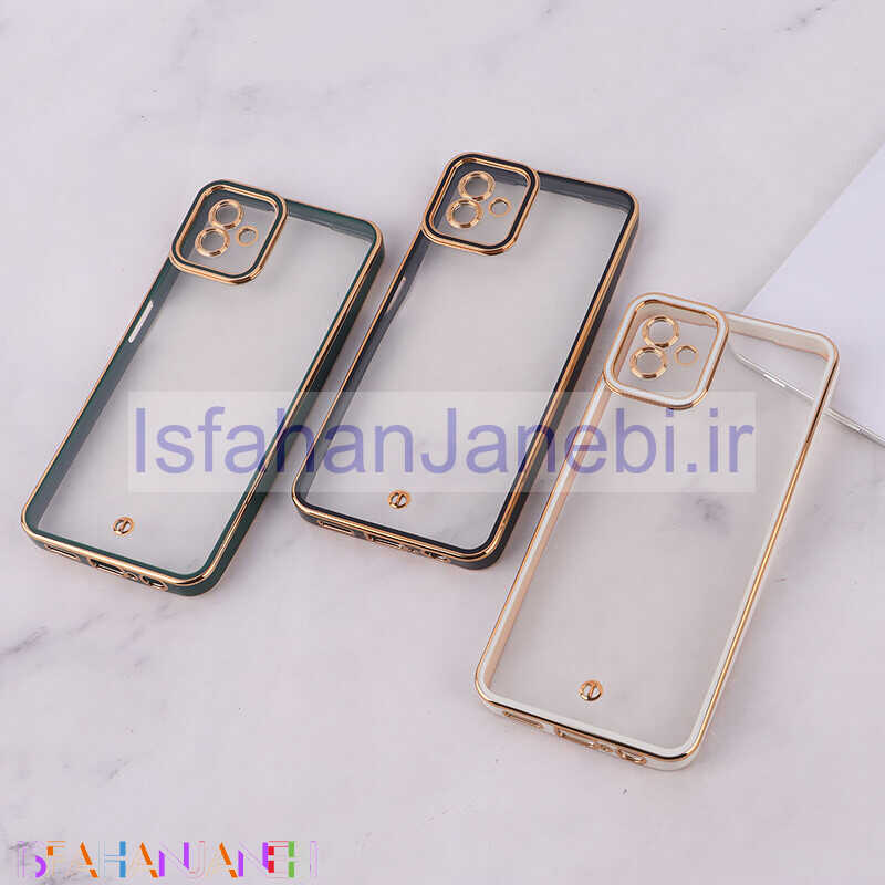 اصفهان جانبی-قاب Space سامسونگ Galaxy A04 4G دور رنگی محافظ لنزدار