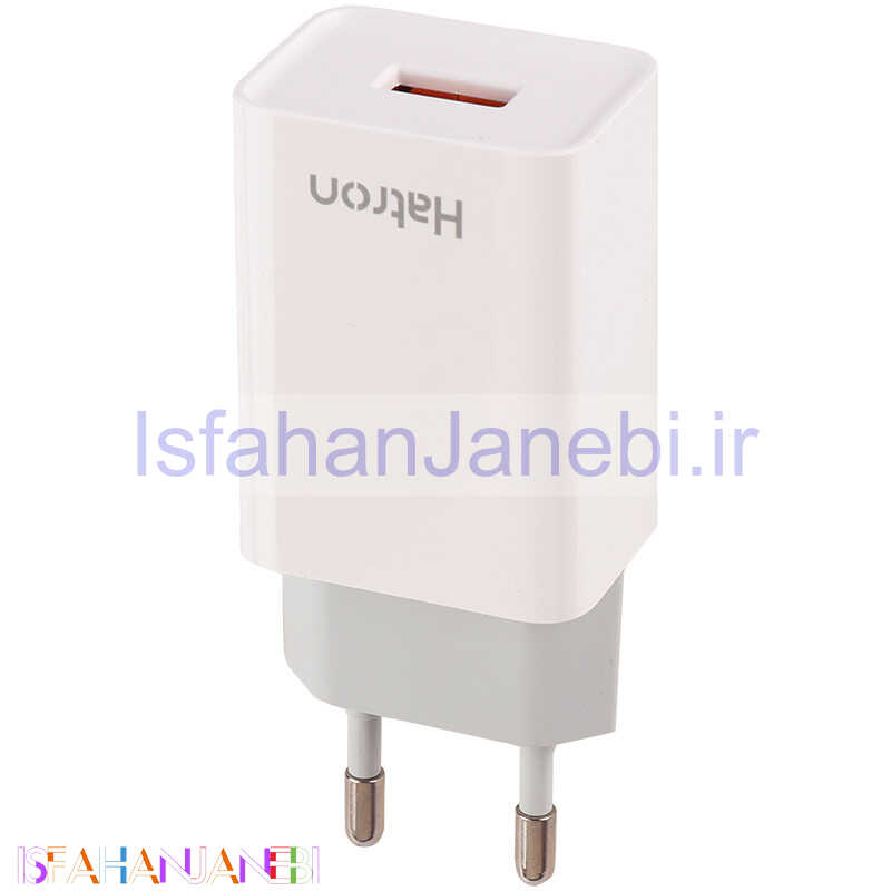 اصفهان جانبی-کلگی فست شارژ Hatron HWC2050Q QC3.0 PD 3A 18W
