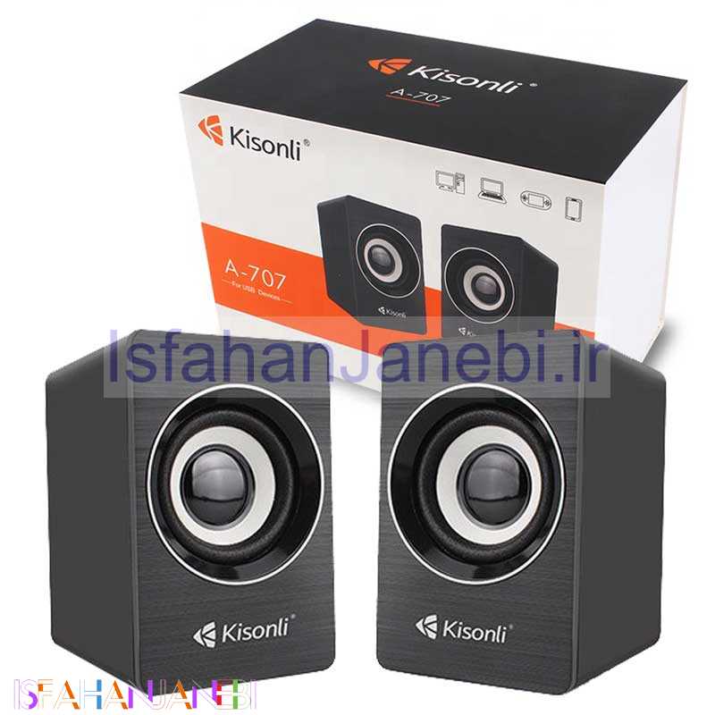 اصفهان جانبی-اسپیکر دو تکه لپ تاپی Kisonli A-707