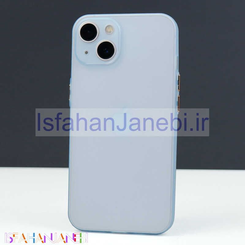 اصفهان جانبی-قاب مات ژله ای Ultra Thin محافظ لنزدار iPhone 13