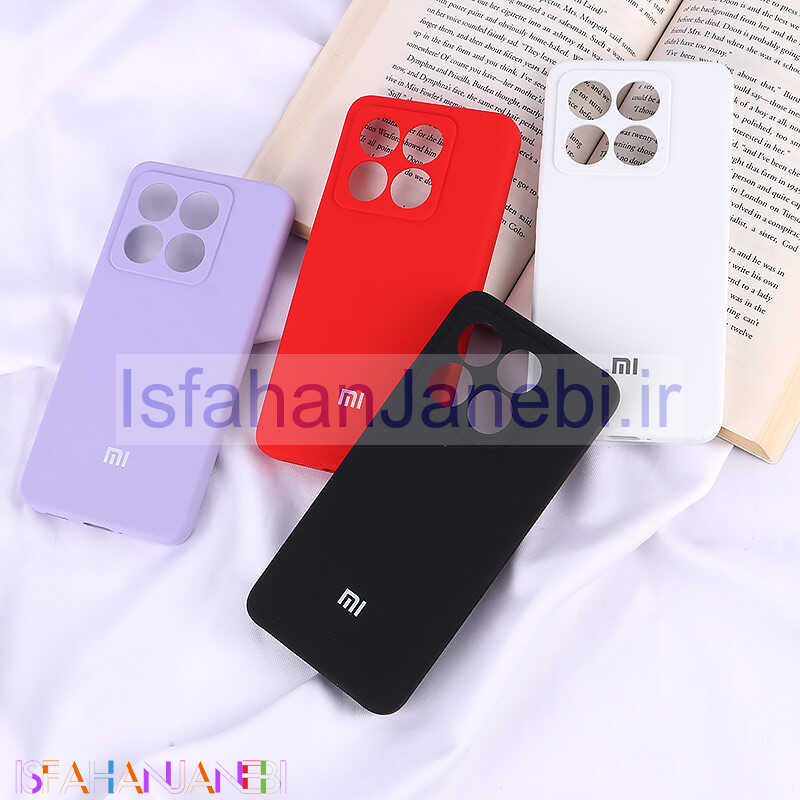 اصفهان جانبی-قاب سیلیکونی اصلی زیربسته شیائومی 14T Pro محافظ لنزدار