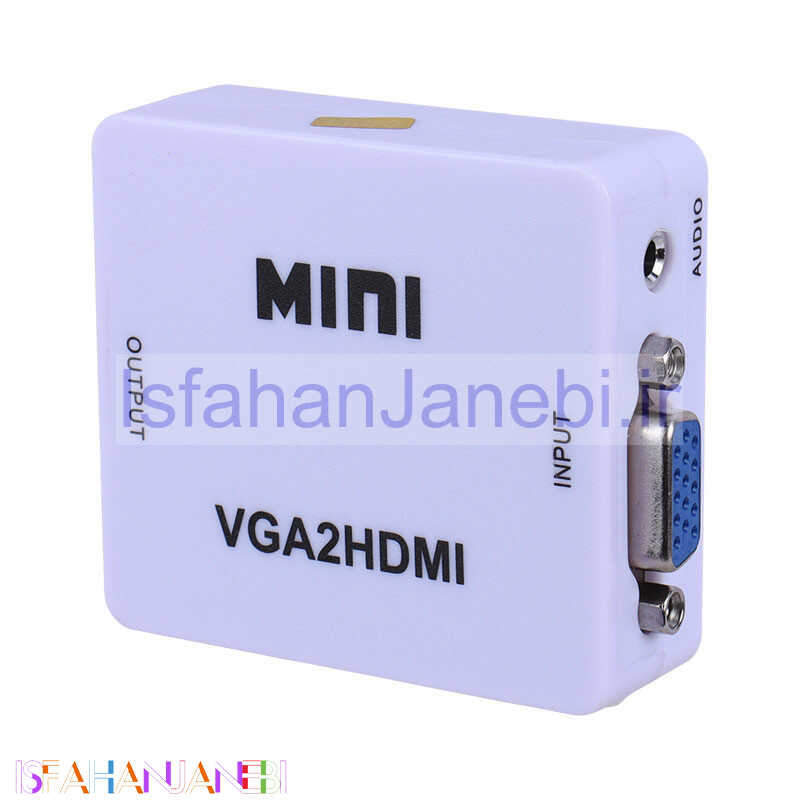 اصفهان جانبی-تبدیل Mini VGA To HDMI