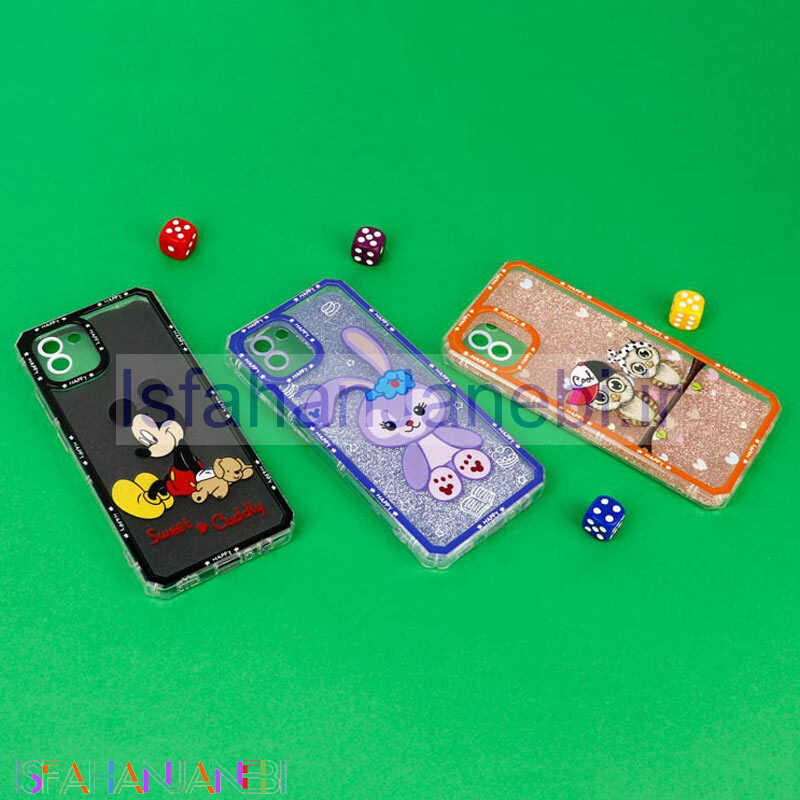 اصفهان جانبی-قاب عروسکی Pro Camera محافظ لنزدار اکلیلی Samsung Galaxy A03