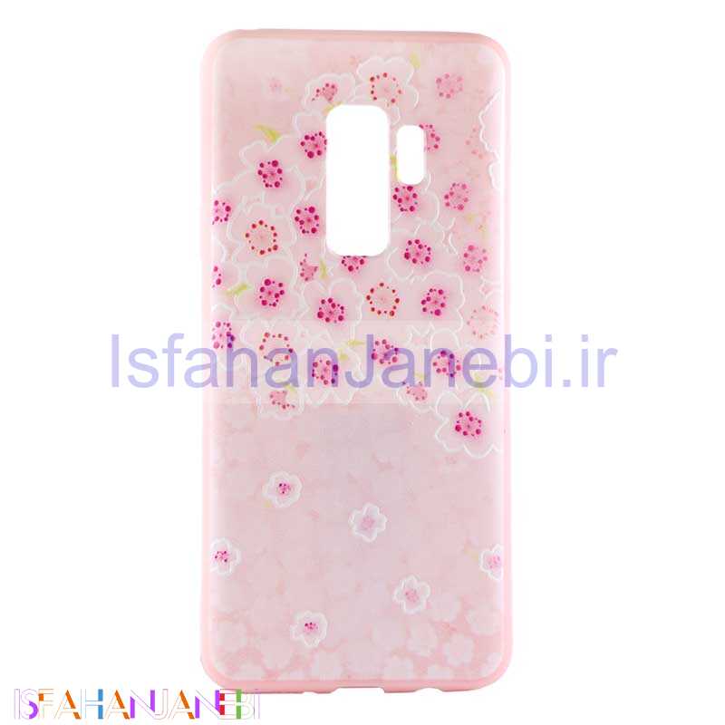 اصفهان جانبی-قاب فانتزی طرح دار صورتی کد7 سامسونگ Samsung S9 Plus