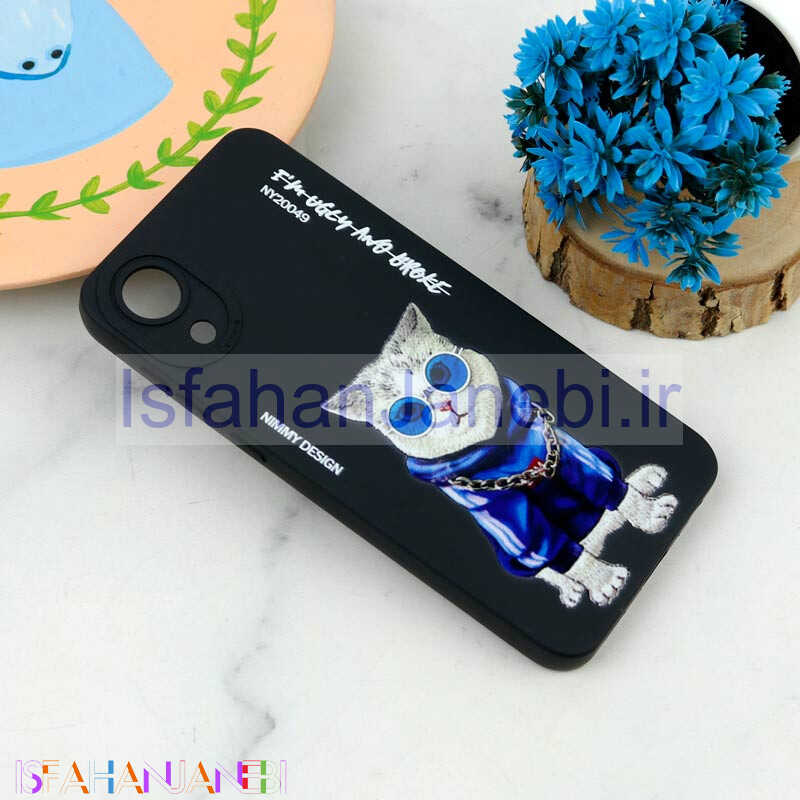 اصفهان جانبی-قاب سیلیکونی طرحدار محافظ لنزدار Samsung Galaxy A03 Core