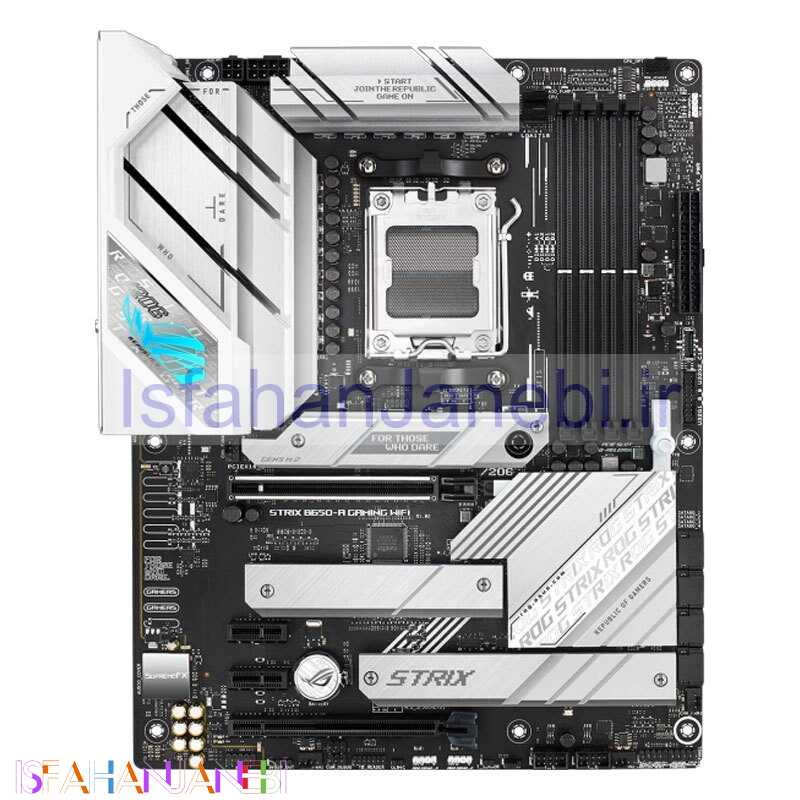 اصفهان جانبی-مادربرد ایسوس ROG STRIX B650-A GAMING WIFI DDR5