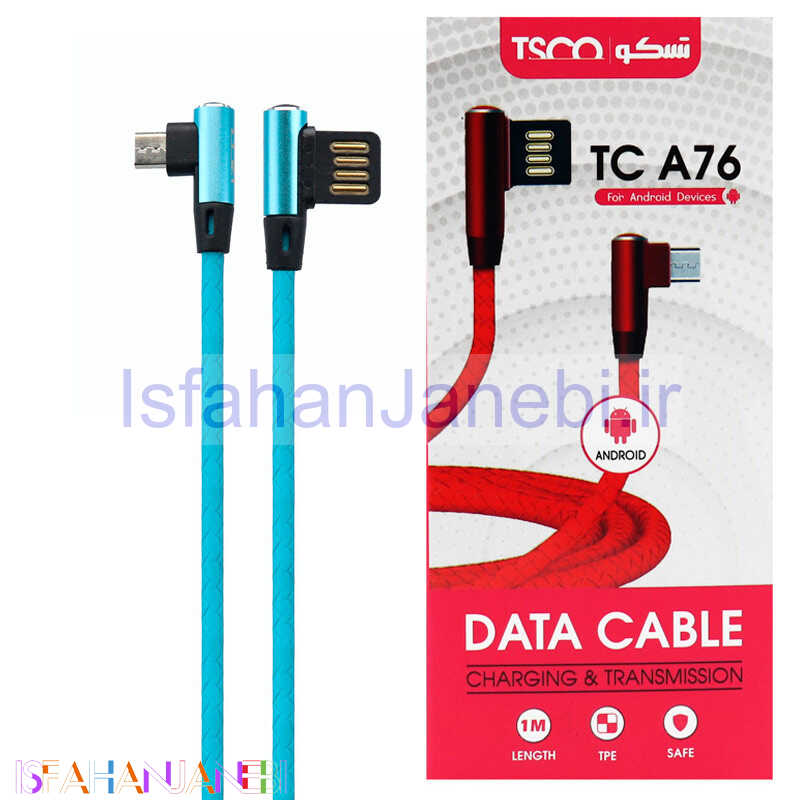 اصفهان جانبی-کابل میکرو یو اس بی TSCO TC A76 1m دو سر L