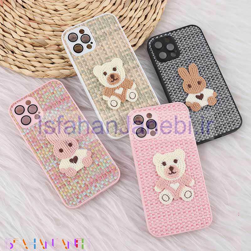 اصفهان جانبی-قاب عروسکی آیفون iPhone 12 Pro کنفی محافظ لنزدار