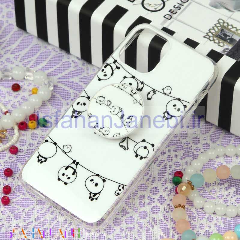 اصفهان جانبی-قاب سوپر IMD دور شفاف پاپ سوکت دار iPhone 11 Pro پاندا