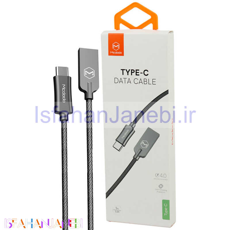 اصفهان جانبی-کابل تایپ سی فست شارژ Mcdodo CA-4390 QC4.0 1m