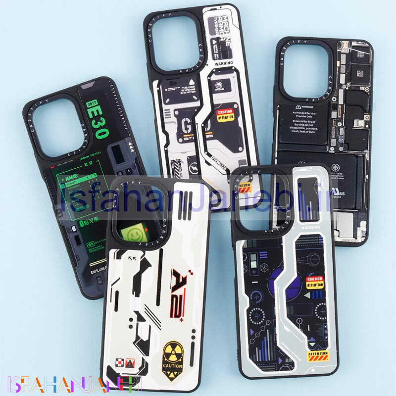 اصفهان جانبی-قاب PC Casetify طرح برد Xiaomi Redmi 13C / Poco C65