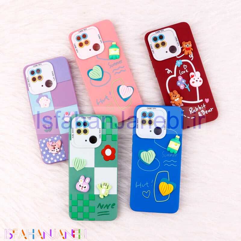 اصفهان جانبی-قاب عروسکی برجسته Pro Camera محافظ لنزدار Xiaomi Redmi 10C