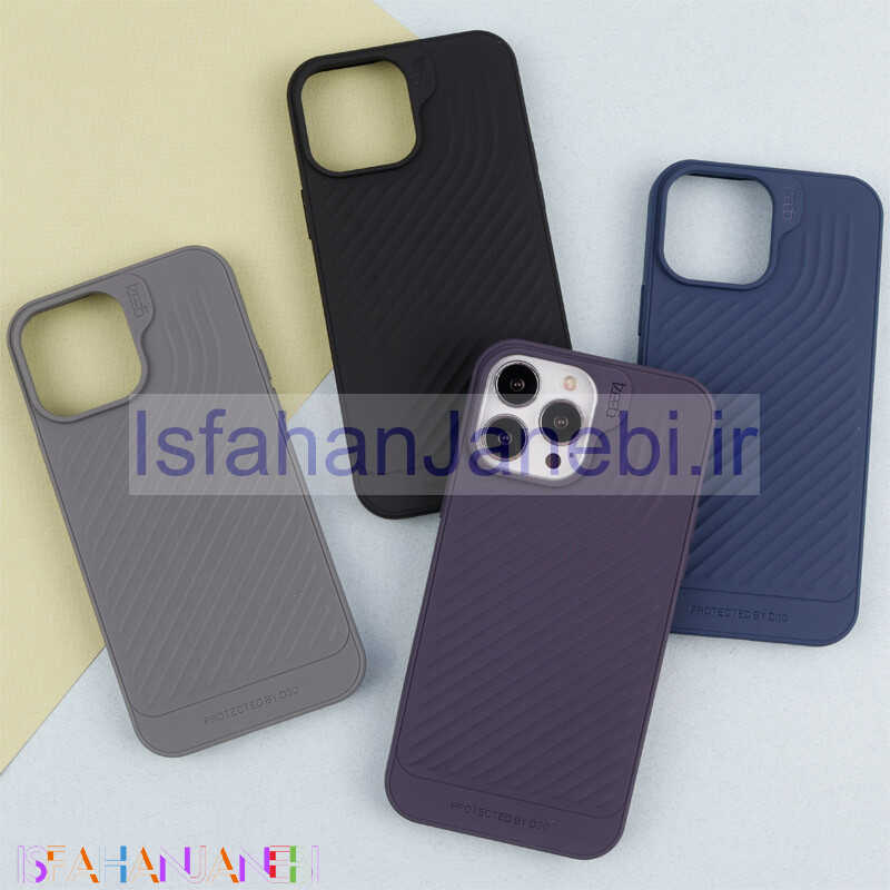 اصفهان جانبی-قاب اصلی Gear4 Protective D30 Case ضد ضربه iPhone 13 Pro Max