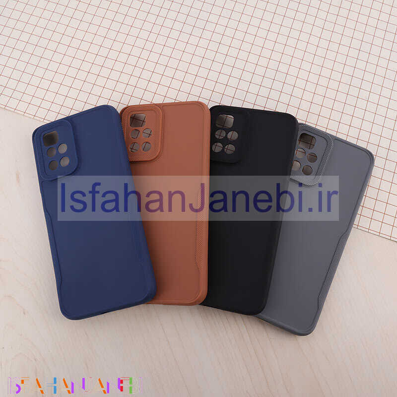 اصفهان جانبی-قاب ژله ای Defender شیائومی Redmi 10 / Redmi 10 Prime / Redmi Note 11 4G محافظ لنزدار