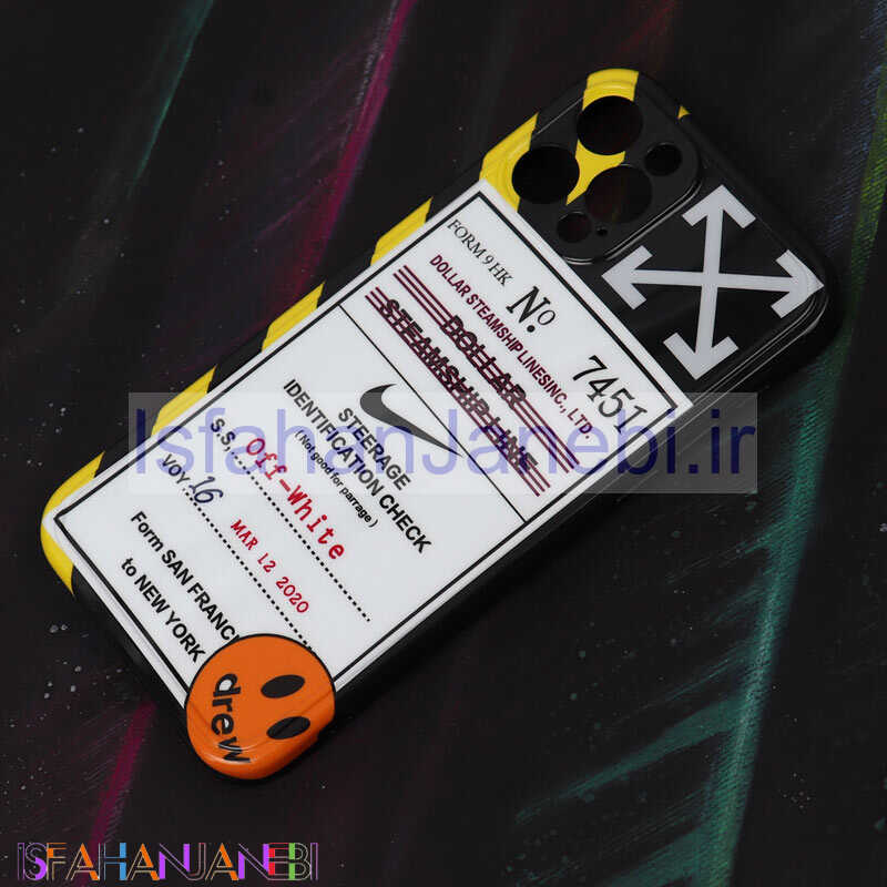 اصفهان جانبی-قاب سوپر Off White IMD آیفون iPhone 12 Pro