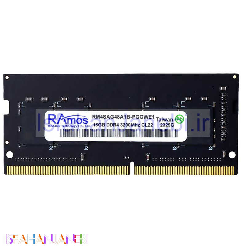 اصفهان جانبی-رم لپ تاپ Ramos RM4SAG DDR4 16GB 3200MHz CL22